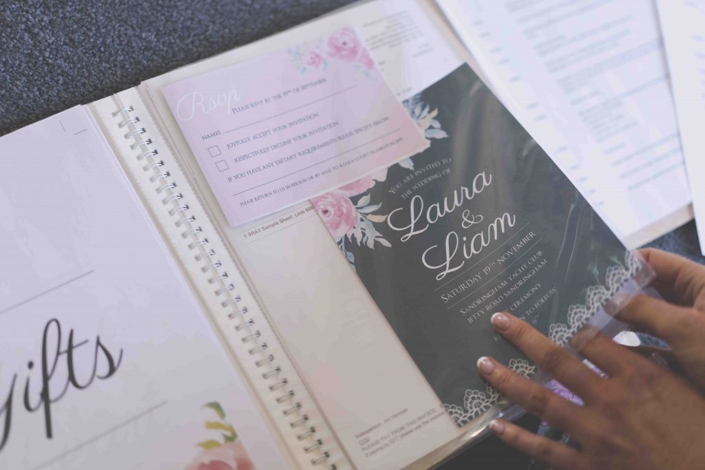 Wedding Tips - Staying organised and in control