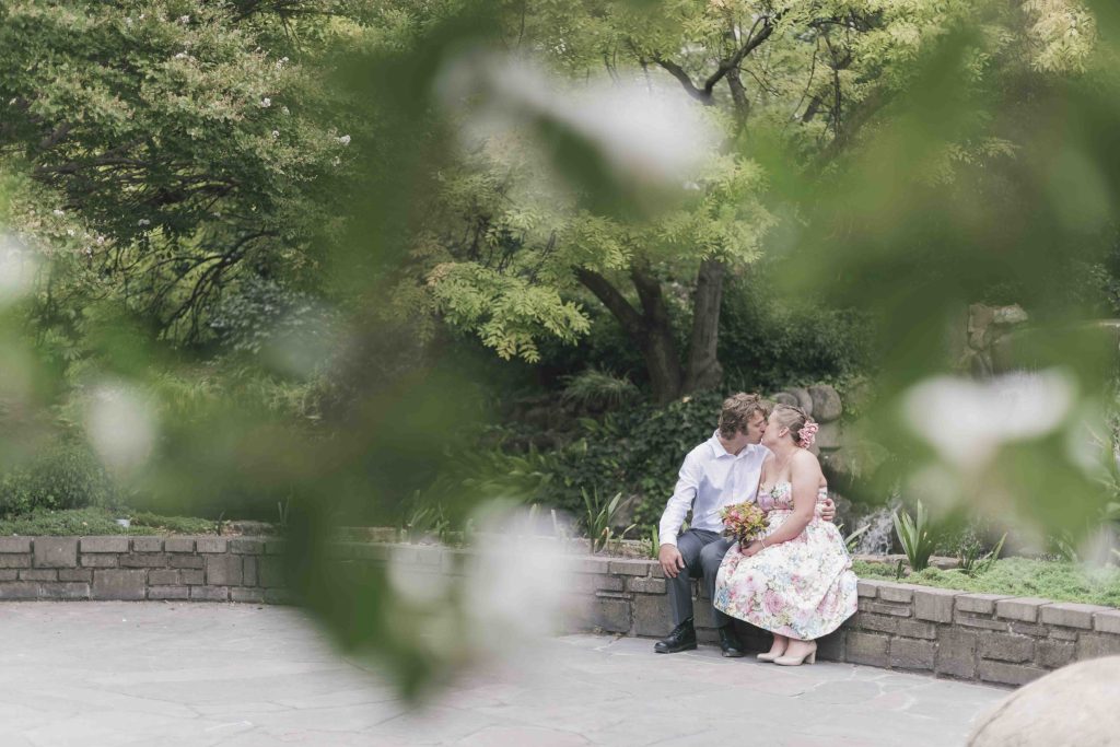 treasury gardens wedding photography